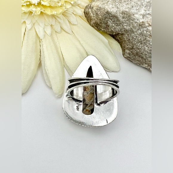 CRAZY LACE AGATE RING - Picture 8 of 9